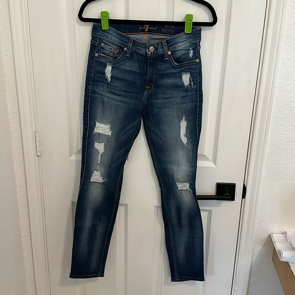 7 for All Mankind Ankle Skinny Jean
